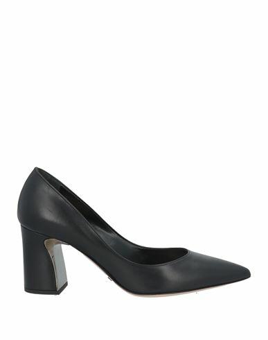 Sebastian Milano Woman Pumps Black Calfskin Cover