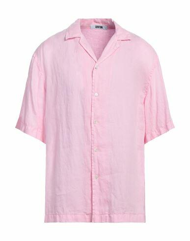 Grifoni Man Shirt Pink Linen Cover