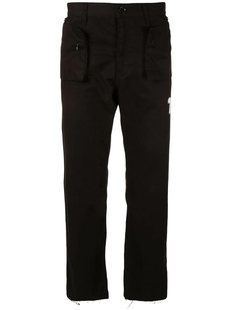 Undercover zipped pockets trousers - Black Cover