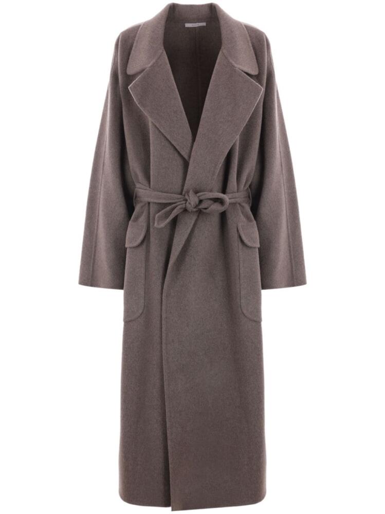 Dusan cashmere trench coat - Brown Cover