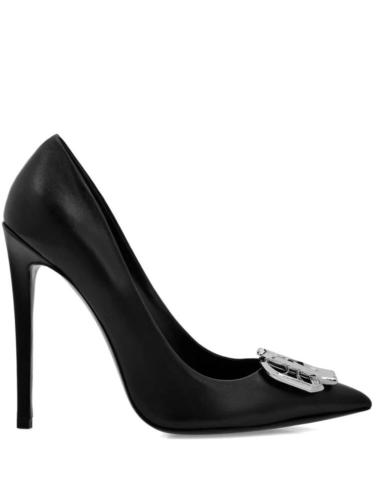 Philipp Plein 120mm Gothic pumps - Black Cover