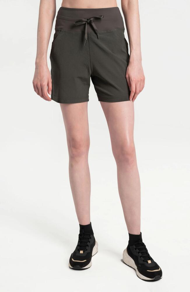 Lole Momentum Drawstring Shorts in Olive Cover