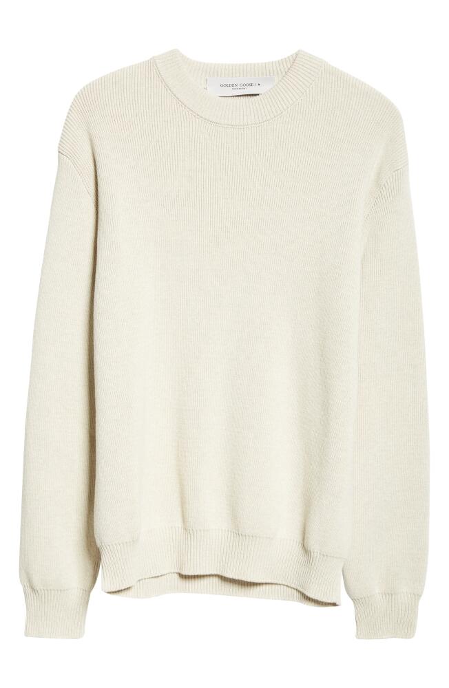 Golden Goose Journey Rib Crewneck Sweater in Panama Cover