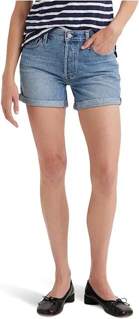 Levi's(r) Premium 501 Rolled Shorts (Must Be Mine) Women's Jumpsuit & Rompers One Piece Cover