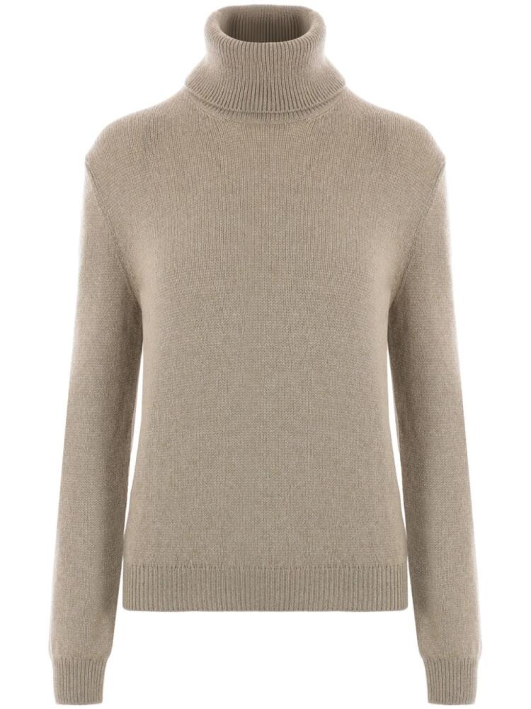 Loro Piana knitted cashmere jumper - Neutrals Cover