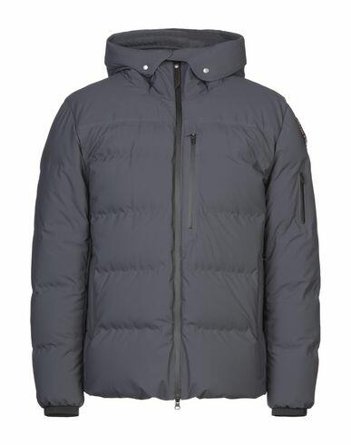 Parajumpers Man Puffer Steel grey Polyester, Polyurethane Cover