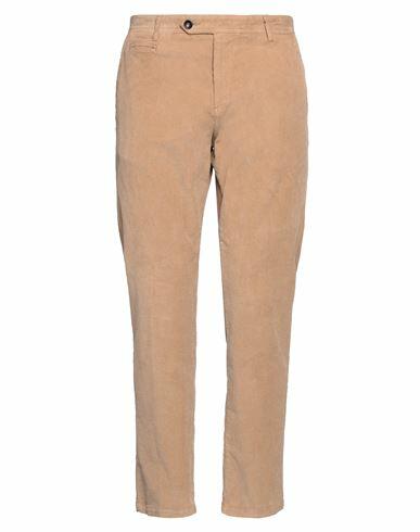 Officina 36 Man Pants Sand Cotton, Elastane Cover