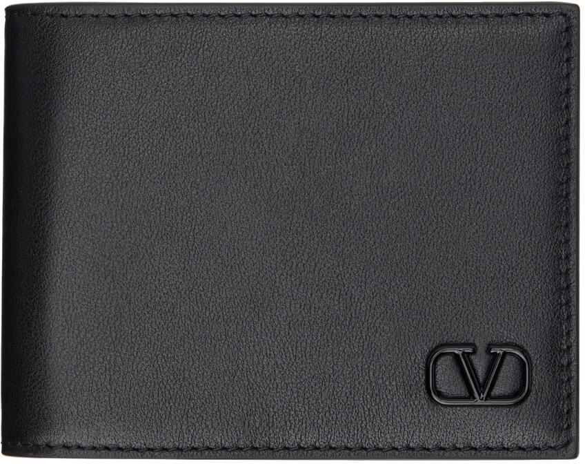 Valentino Garavani Black VLogo Signature Wallet Cover