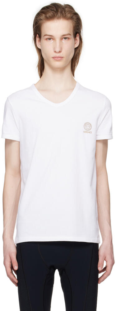 Versace Underwear White Medusa T-Shirt Cover