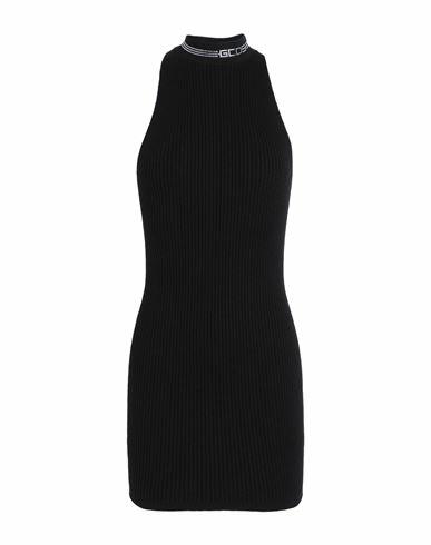 Gcds Woman Mini dress Black Viscose, Polyester, Polyamide Cover