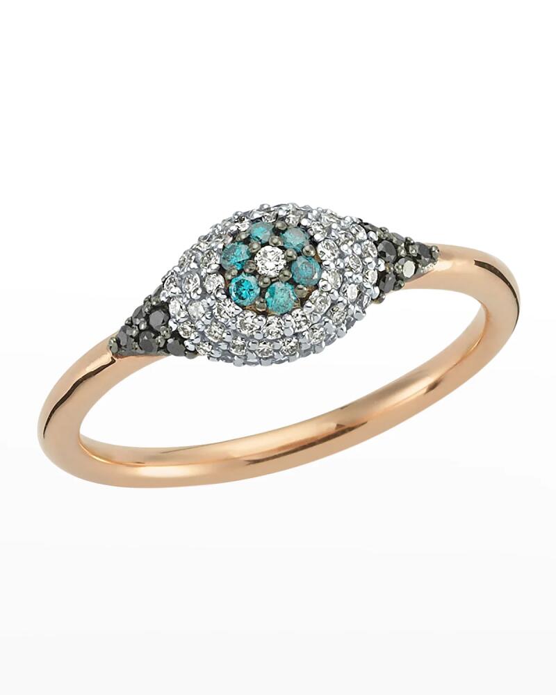 BeeGoddess Eye Light Multi-Diamond Ring Cover