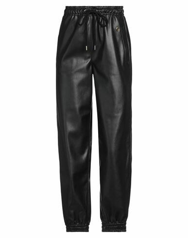 Stella Mccartney Woman Pants Black Polyester, Polyurethane Cover