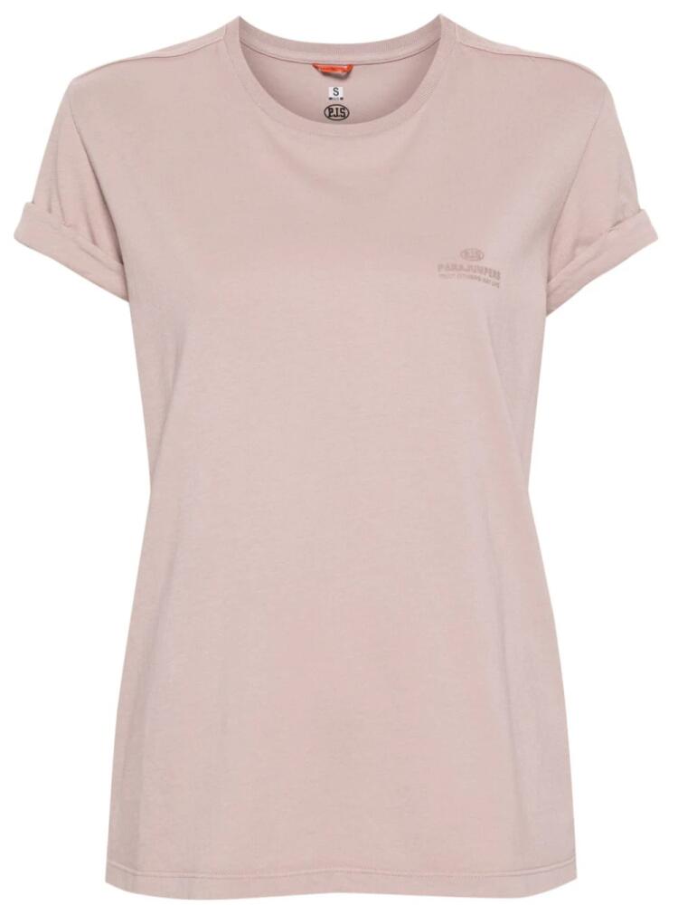 Parajumpers Myra cotton T-shirt - Pink Cover