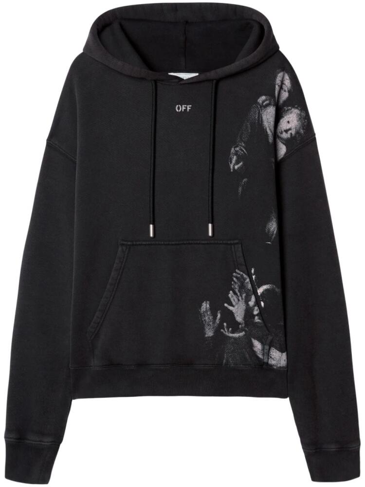 Off-White Blurred Mary hoodie - Black Cover