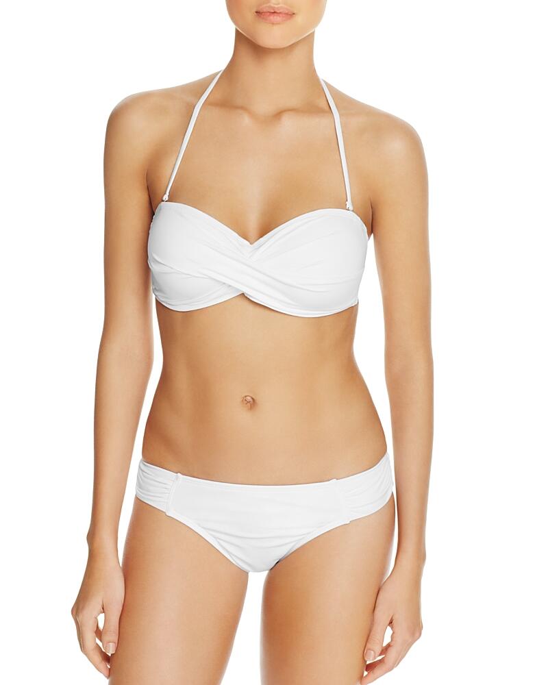 Tommy Bahama Pearl Twist Bandeau Bikini Top Cover