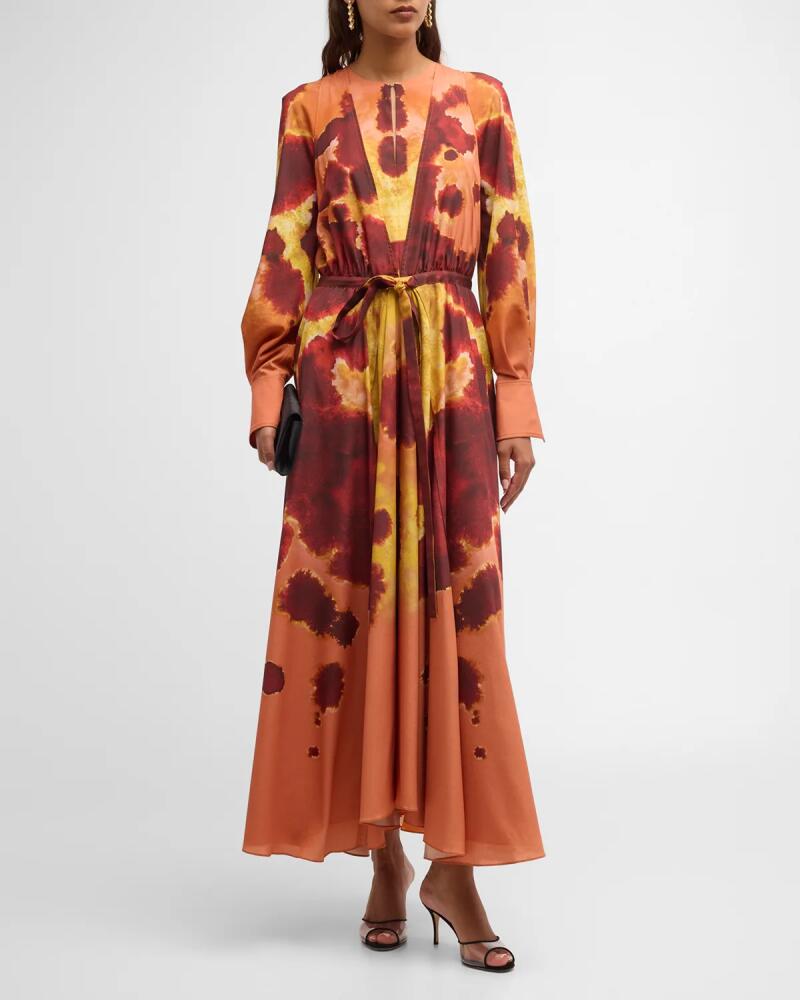 Altuzarra Peirene Dyed Maxi Dress Cover