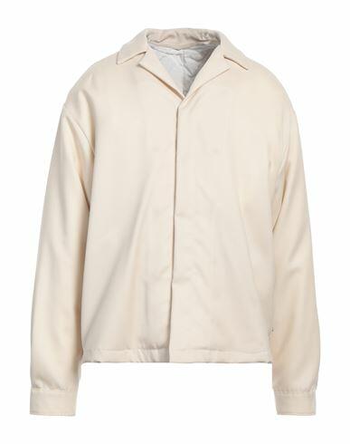 Costumein Man Blazer Ivory Virgin Wool Cover