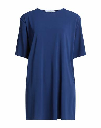 Kaos Woman Top Blue Acetate, Polyamide, Nylon Cover