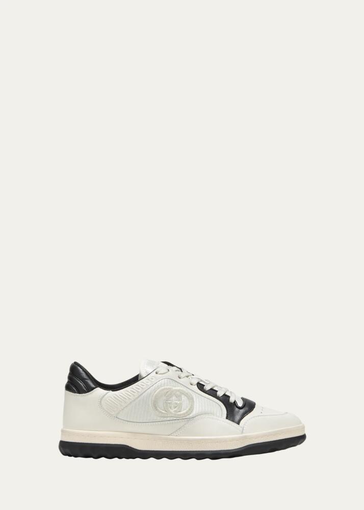 Gucci Bicolor Leather Low-Top Sneakers Cover