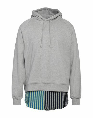 Sunnei Man Sweatshirt Grey Cotton Cover