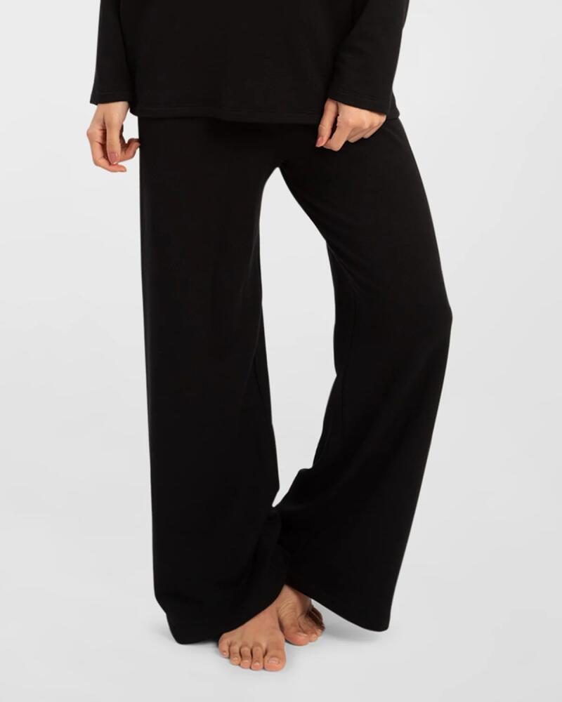 Andine Soleil Straight-Leg French Terry Lounge Pants Cover