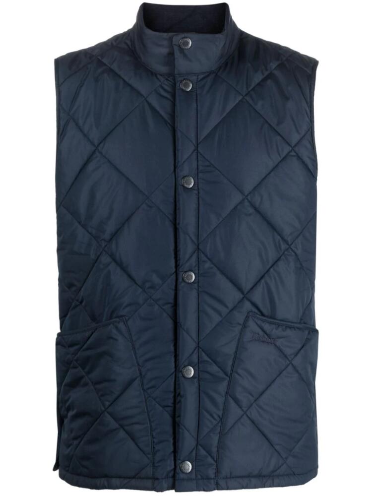 Barbour Liddesdale quilted cotton vest - Blue Cover