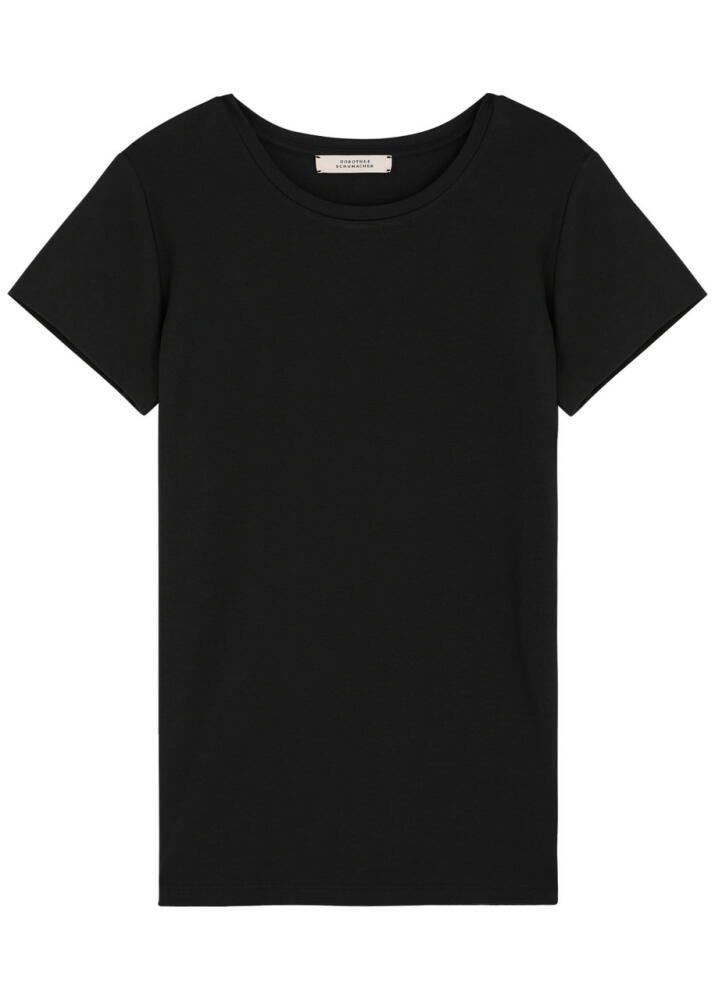 Dorothee Schumacher All Time Favorites Stretch-cotton T-shirt - Black Cover