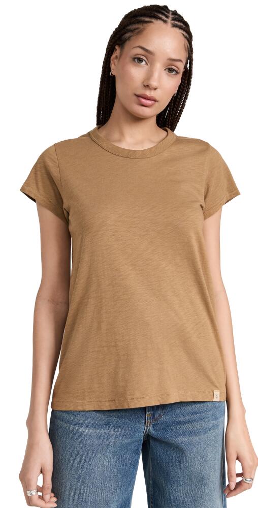 rag & bone The Slub Tee Khaki Cover