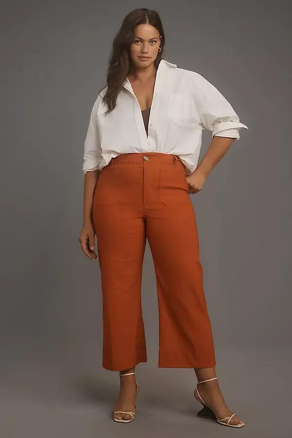 The Colette Cropped Wide-Leg Pants by Maeve Cover