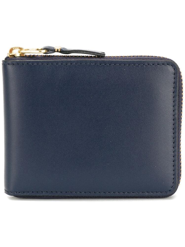 Comme Des Garçons Wallet zipped wallet - Blue Cover