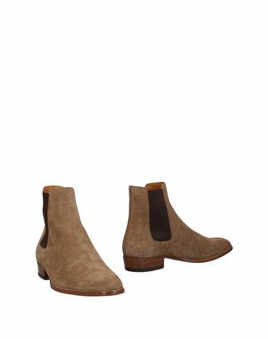 Saint Laurent Man Ankle boots Khaki Soft Leather Cover