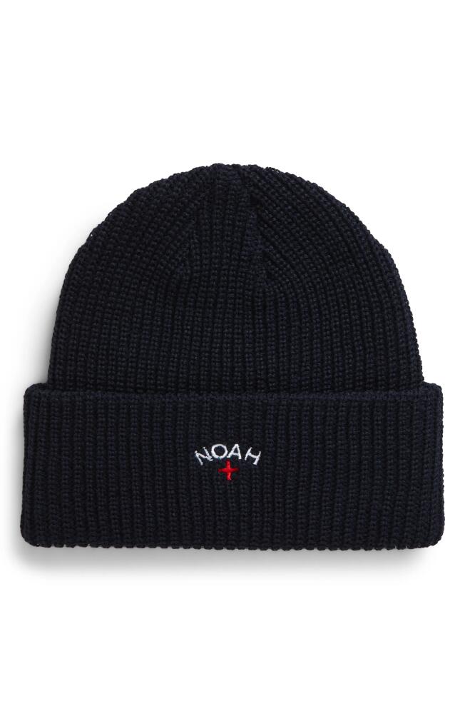 Noah Core Logo Beanie in Navy Cover