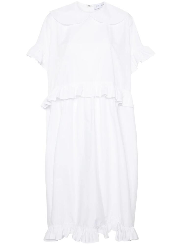 Ioana Ciolacu Dahlia ruffled dress - White Cover