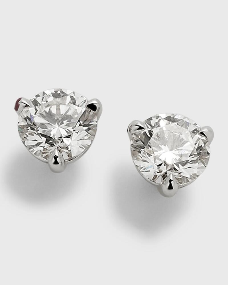 Memoire 18K White Gold Diamond Earrings, 1.55tcw Cover