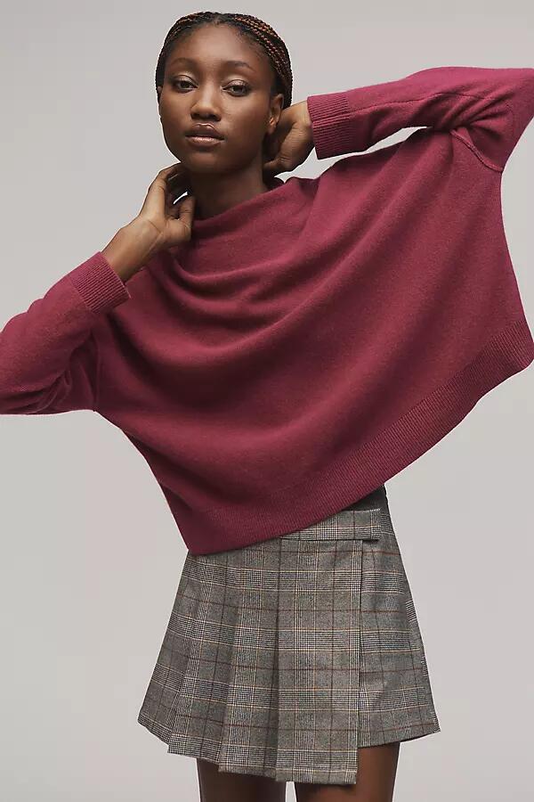 The Alani Cashmere Mock-Neck Sweater by Pilcro Cover