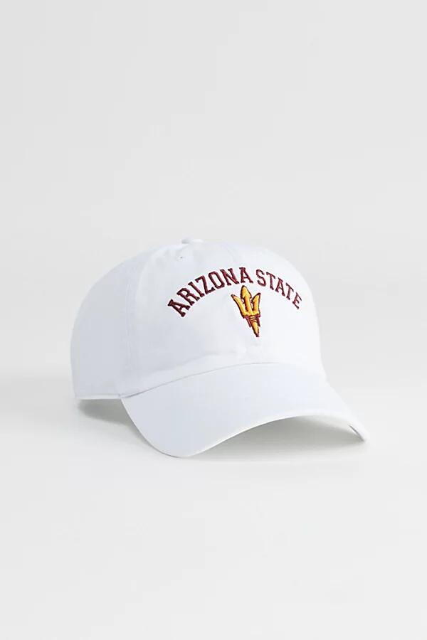 '47 Brand Arizona State Sun Devils Clean Up Hat in White Cover