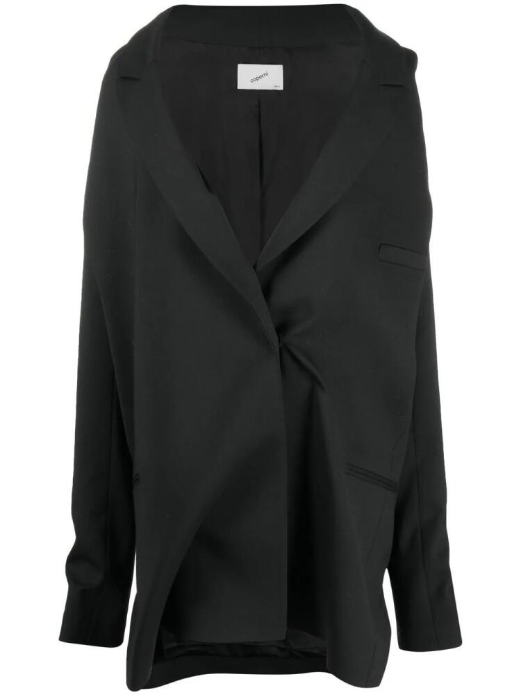 Coperni single-breasted blazer dress - Black Cover