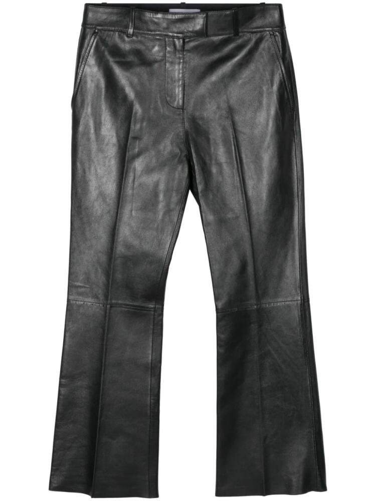 STAND STUDIO Zia tailored leather pants - Black Cover