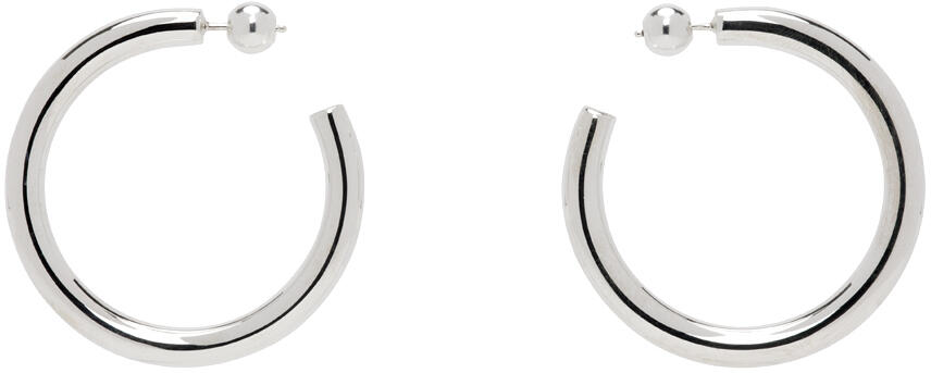 Sophie Buhai Silver Medium Everyday Hoop Earrings Cover