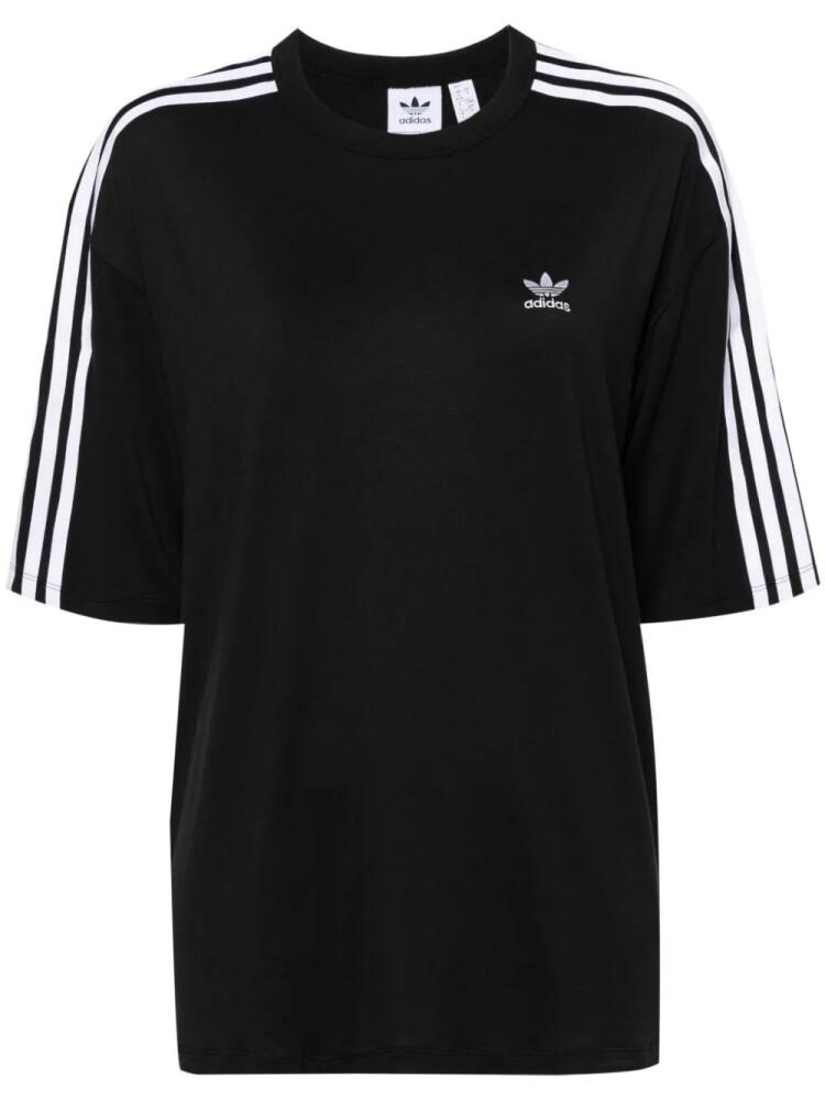 adidas signature 3-Stripes logo T-shirt - Black Cover