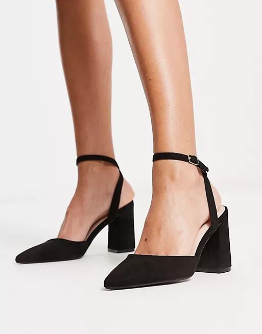 RAID Neima block heeled shoes in black Cover