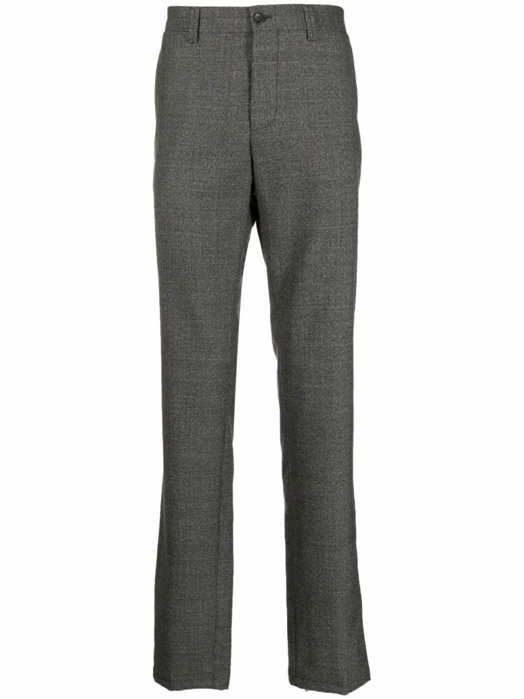 Corneliani overcheck American tailored trousers - Grey Cover