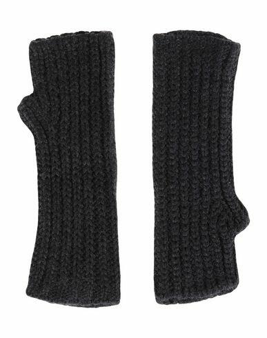 Dolce & gabbana Man Gloves Steel grey Cashmere Cover