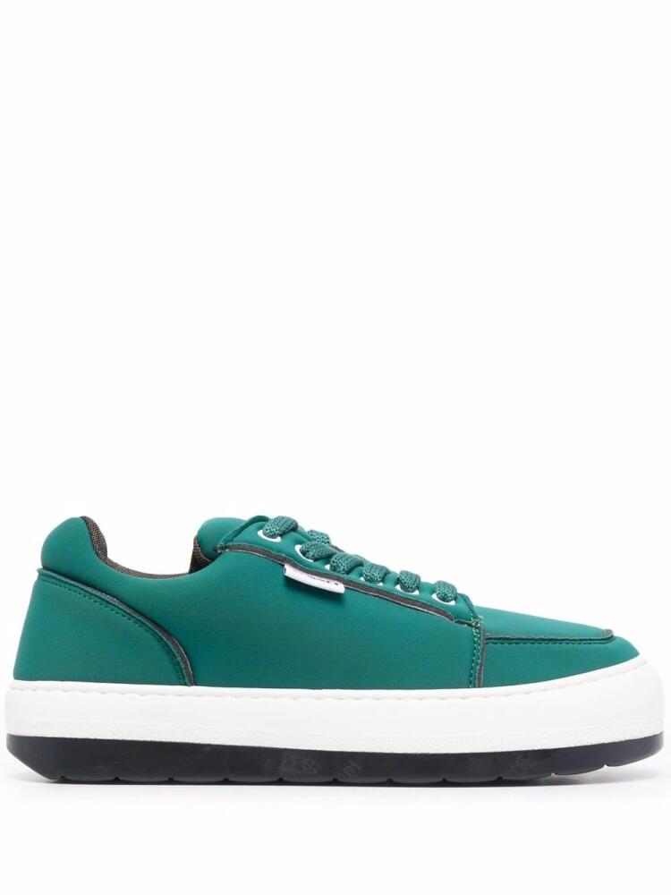 Sunnei chunky-sole low top sneakers - Green Cover