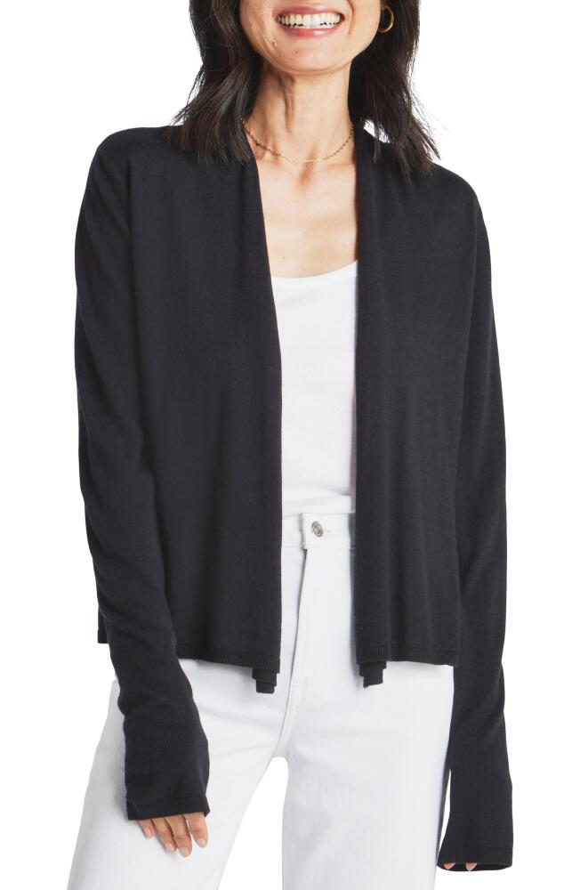 Splendid Sami Front Tie Cardigan in Black Cover