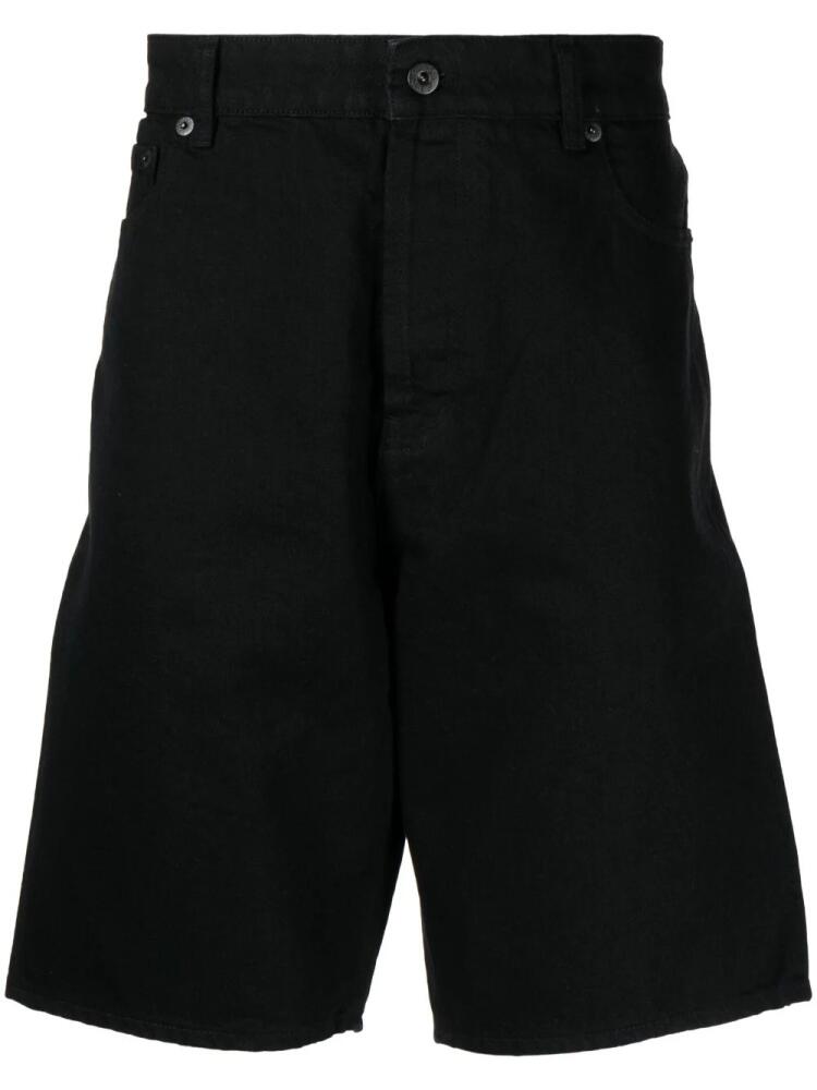 Kenzo logo-patch Bermuda shorts - Black Cover