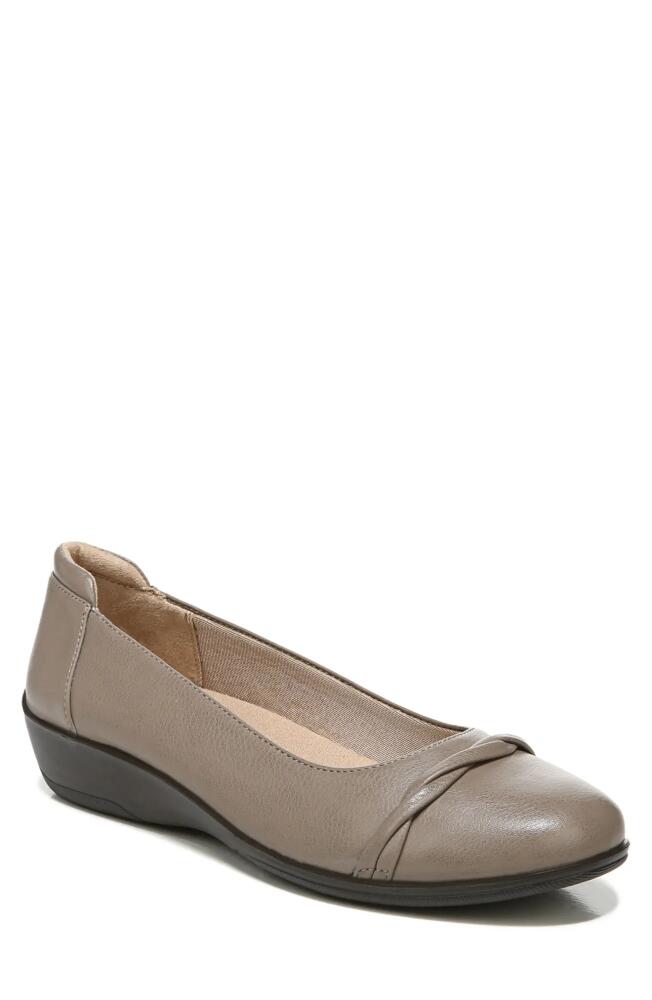 LifeStride Impact Wedge Flat in Taupe Cover