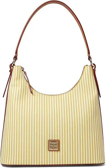 Dooney & Bourke Stripe Hobo (Sunflower) Handbags Cover