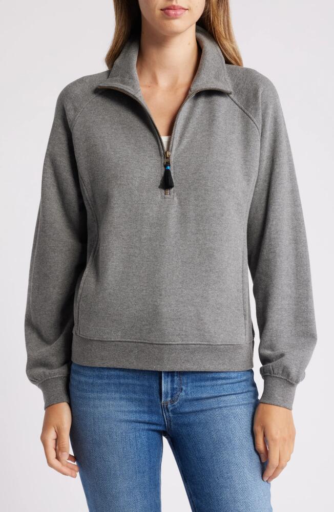 Hatley Half Zip Pullover in Grey Cover