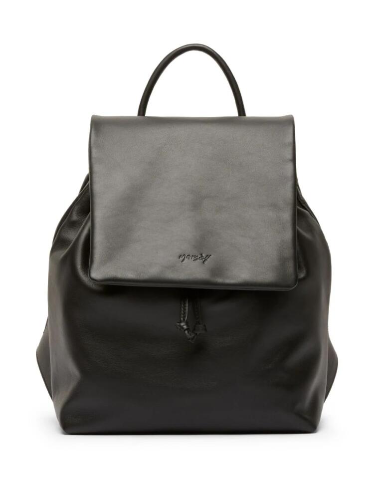 Marsèll Patta leather backpack - Black Cover